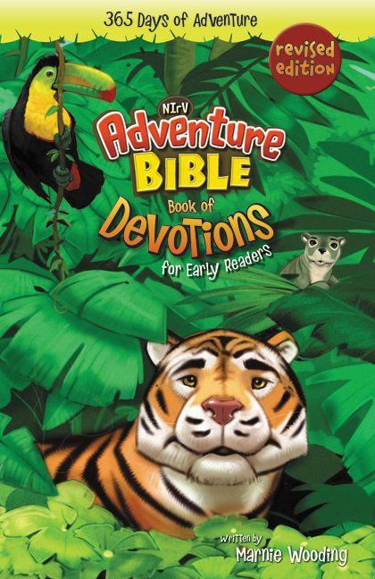 The Adventure Bible Book of Devotions for Early Readers, NIRV: 365 Days of Adventure (Revised) -- Marnie Wooding, Paperback