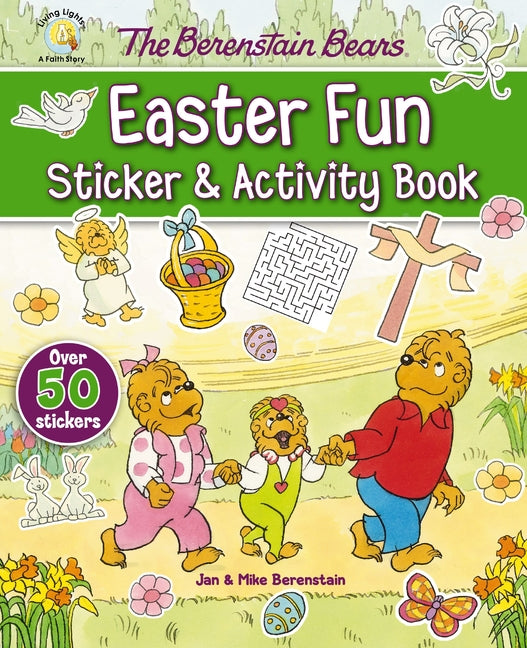 The Berenstain Bears Easter Fun Sticker and Activity Book by Berenstain, Jan