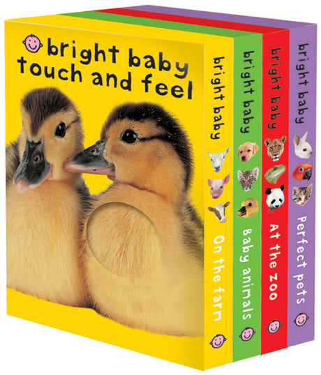 Boxed Set (Bright Baby Touch and Feel): On the Farm, Baby Animals, at the Zoo and Perfect Pets -- Roger Priddy, Other