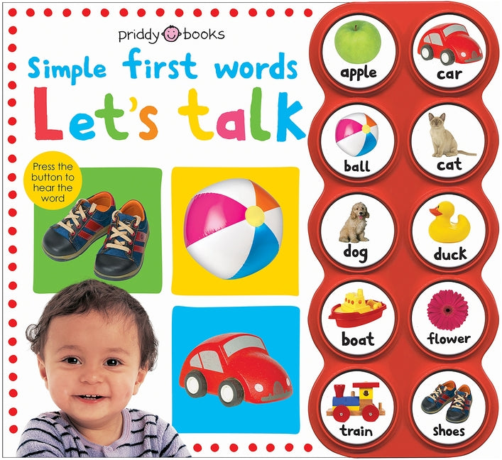 Let's Talk (Simple First Words) -- Roger Priddy, Board Book