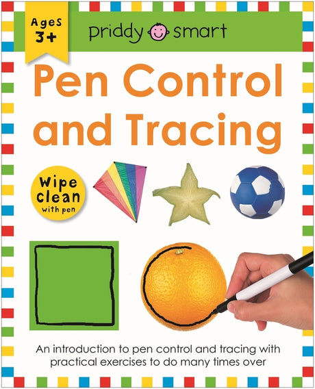 Pen Control and Tracing (Wipe Clean Workbook): An Introduction to Pen Control with Practical Exercises to Do Again and Again -- Roger Priddy, Spiral