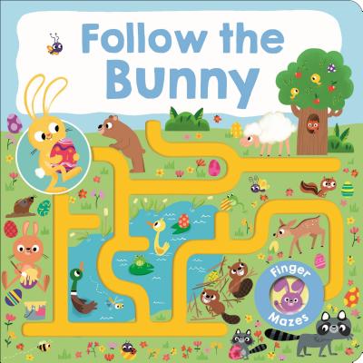 Follow Me Maze Books: Follow the Bunny -- Roger Priddy, Board Book