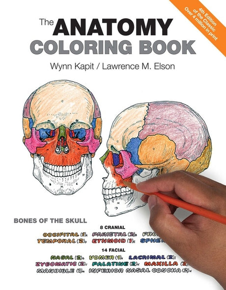 The Anatomy Coloring Book -- Wynn Kapit, Paperback