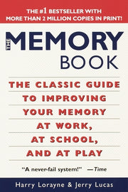 The Memory Book: The Classic Guide to Improving Your Memory at Work, at School, and at Play by Lorayne, Harry