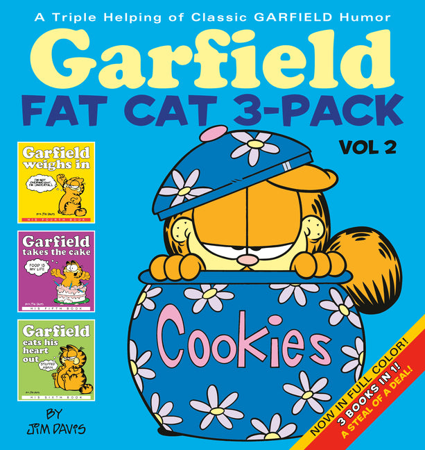 Garfield Fat Cat 3-Pack #2: A Triple Helping of Classic Garfield Humor -- Jim Davis, Paperback