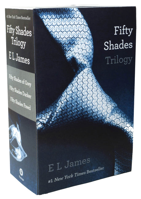 Fifty Shades Trilogy: Fifty Shades of Grey, Fifty Shades Darker, Fifty Shades Freed 3-Volume Boxed Set -- E. L. James, Paperback
