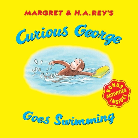 Curious George Goes Swimming -- H. A. Rey, Paperback