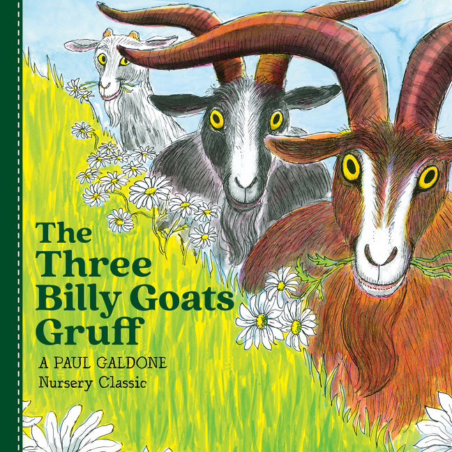 The Three Billy Goats Gruff Board Book by Galdone, Paul