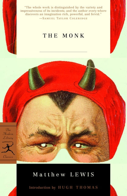 The Monk -- Matthew Lewis, Paperback