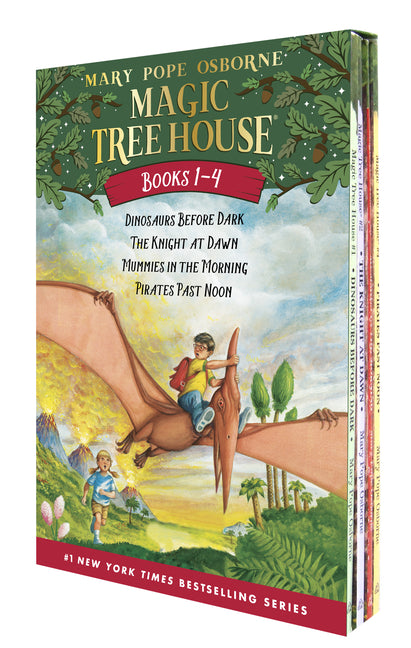 Magic Tree House #1-4 -- Mary Pope Osborne, Boxed Set