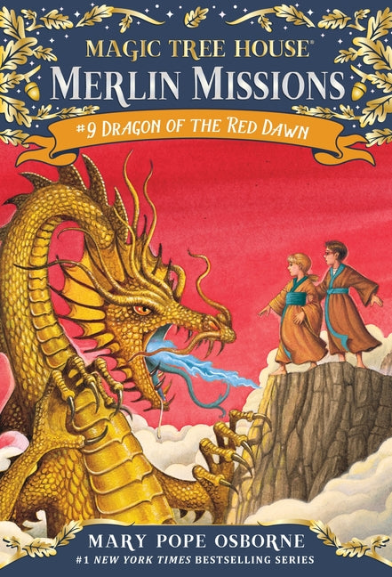 Dragon of the Red Dawn [With Temporary Tattoos] -- Mary Pope Osborne, Paperback