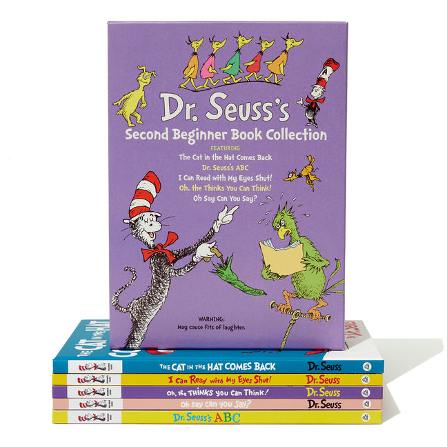 Dr. Seuss's Second Beginner Book Collection: The Cat in the Hat Comes Back; Dr. Seuss's Abc; I Can Read with My Eyes Shut!; Oh, the Thinks You Can Thi by Dr Seuss