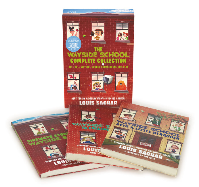 The Wayside School 3-Book Box Set: Sideways Stories from Wayside School, Wayside School Is Falling Down, Wayside School Gets a Little Stranger -- Louis Sachar, Boxed Set
