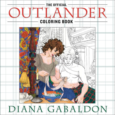The Official Outlander Coloring Book: An Adult Coloring Book -- Diana Gabaldon, Paperback