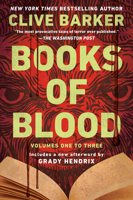 Clive Barker's Books of Blood 1-3 -- Clive Barker, Paperback