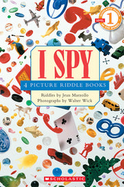 I Spy: 4 Picture Riddle Books (Scholastic Reader, Level 1) by Marzollo, Jean