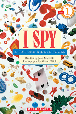 I Spy: 4 Picture Riddle Books (Scholastic Reader, Level 1) by Marzollo, Jean