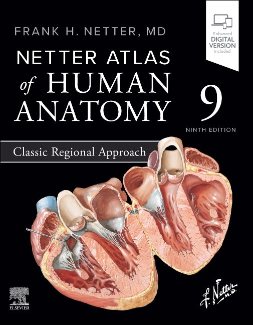 Netter Atlas of Human Anatomy: Classic Regional Approach -- Frank H. Netter, Paperback