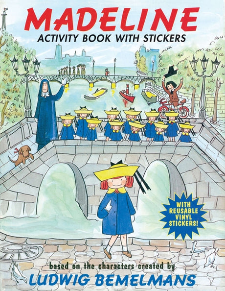 Madeline Activity Book with Stickers -- Ludwig Bemelmans, Paperback