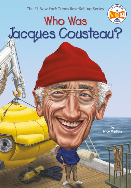 Who Was Jacques Cousteau? -- Nico Medina, Paperback