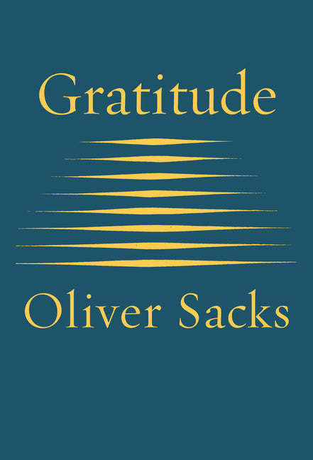 Gratitude by Sacks, Oliver