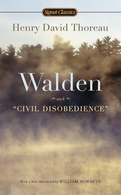 Walden and Civil Disobedience -- Henry David Thoreau, Mass Market Paperbound
