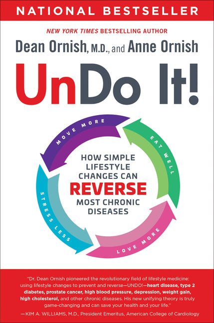 Undo It!: How Simple Lifestyle Changes Can Reverse Most Chronic Diseases -- Dean Ornish, Paperback