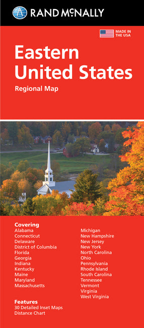 Rand McNally Folded Map: Eastern United States -- Rand McNally, Folded