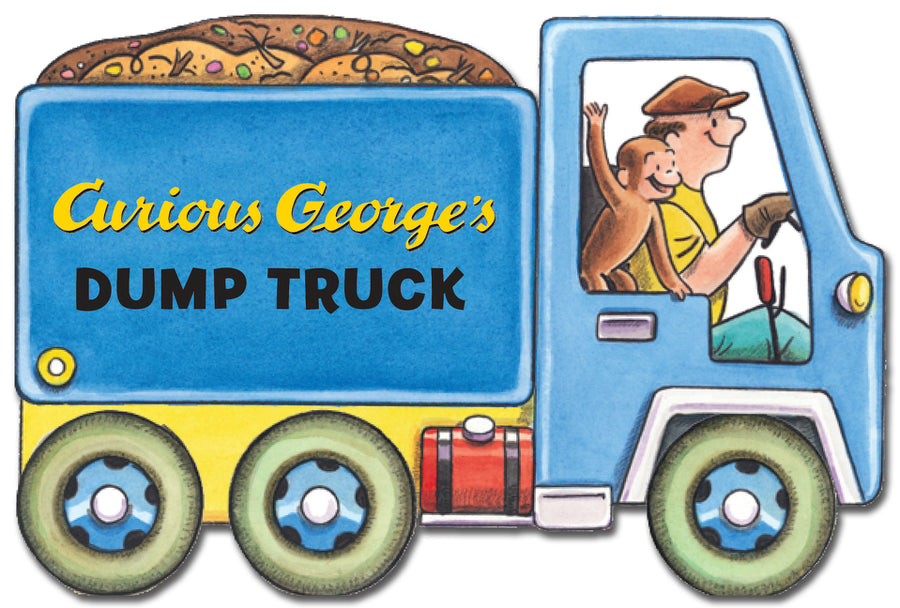 Curious George's Dump Truck (Mini Movers Shaped S) -- H. A. Rey, Board Book