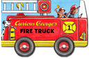 Curious George's Fire Truck (Mini Movers Shaped S) -- H. A. Rey, Board Book