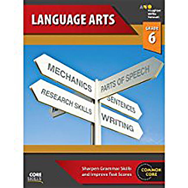 Core Skills Language Arts Workbook Grade 6 -- Houghton Mifflin Harcourt, Paperback