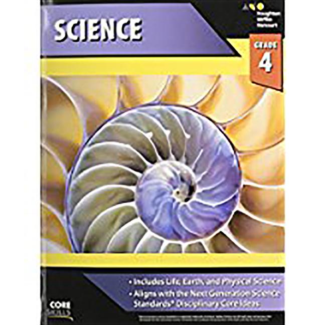 Core Skills Science Workbook Grade 4 -- Houghton Mifflin Harcourt, Paperback