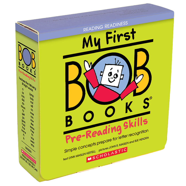 My First Bob Books - Pre-Reading Skills Box Set Phonics, Ages 3 and Up, Pre-K (Reading Readiness) -- Lynn Maslen Kertell, Boxed Set