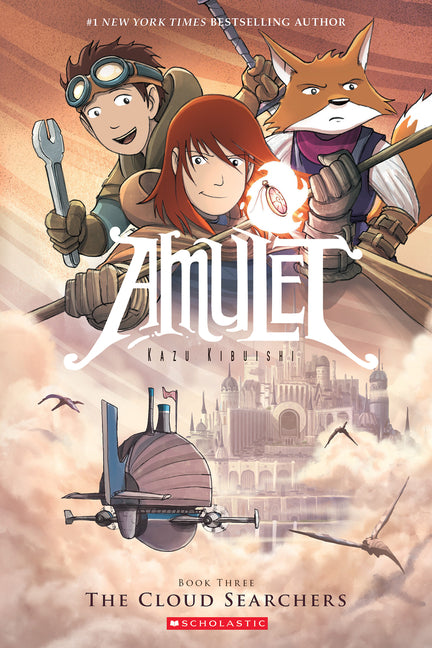 The Cloud Searchers: A Graphic Novel (Amulet #3) -- Kazu Kibuishi, Paperback