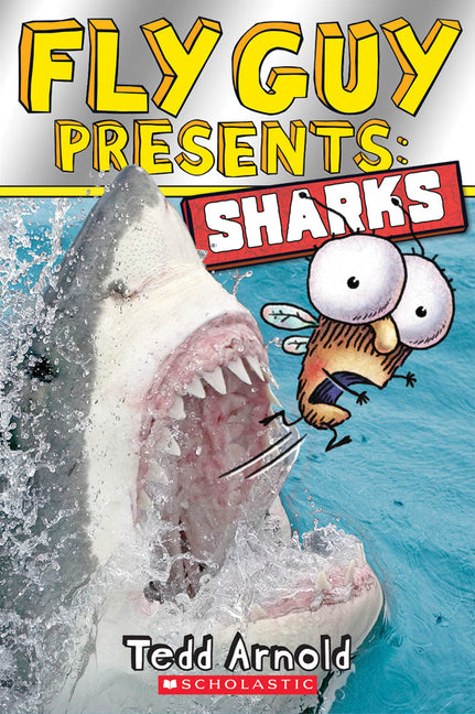 Fly Guy Presents: Sharks -- Tedd Arnold, Paperback