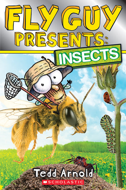 Fly Guy Presents: Insects (Scholastic Reader, Level 2) -- Tedd Arnold, Paperback