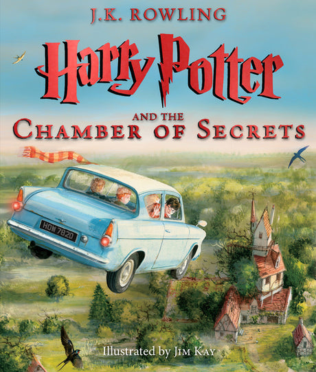 Harry Potter and the Chamber of Secrets: The Illustrated Edition (Harry Potter, Book 2): Volume 2 -- J. K. Rowling, Hardcover