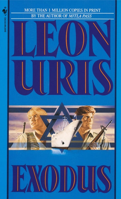 Exodus: A Novel of Israel -- Leon Uris, Mass Market Paperbound