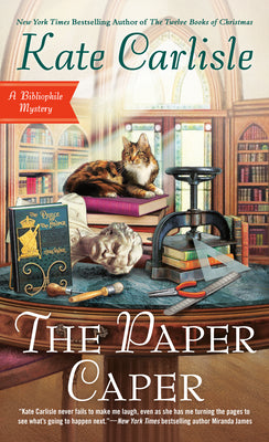 The Paper Caper -- Kate Carlisle, Mass Market Paperbound