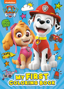 Paw Patrol: My First Coloring Book (Paw Patrol) -- Golden Books, Paperback
