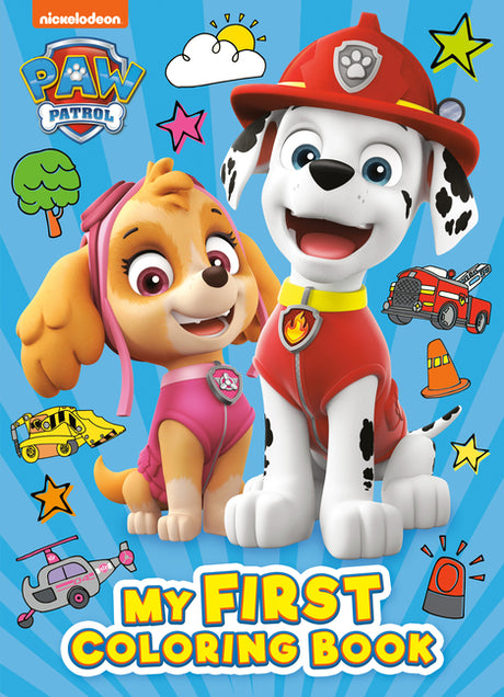Paw Patrol: My First Coloring Book (Paw Patrol) -- Golden Books, Paperback