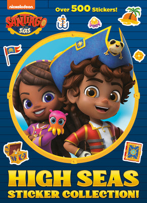 High Seas Sticker Collection! (Santiago of the Seas) -- Golden Books, Paperback