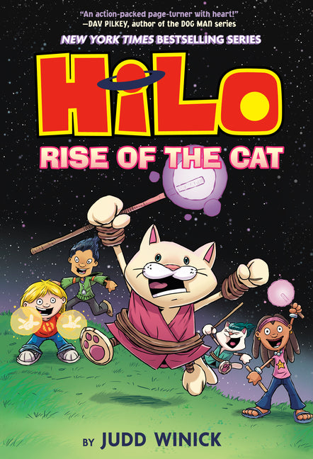 Hilo Book 10: Rise of the Cat: (A Graphic Novel) -- Judd Winick, Hardcover