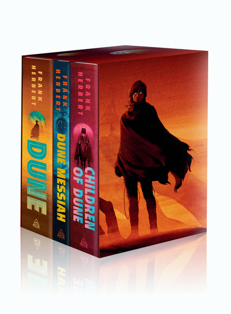 Frank Herbert's Dune Saga Books 1-3 Deluxe Hardcover Boxed Set: Dune, Dune Messiah, and Children of Dune -- Frank Herbert, Hardcover