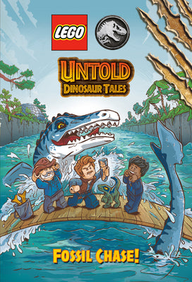 Untold Dinosaur Tales #3: Fossil Chase! (Lego Jurassic World) -- Random House, Paperback