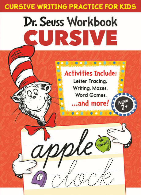 Dr. Seuss Cursive Workbook: Beginner Cursive Handwriting for Kids -- Dr Seuss, Paperback