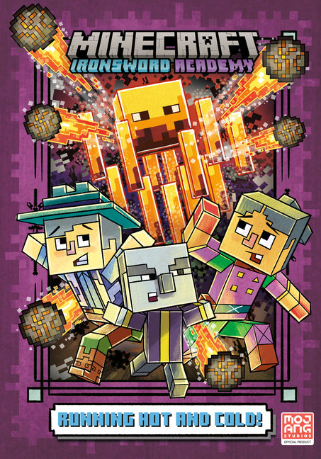 Running Hot and Cold! (Minecraft Ironsword Academy #3) -- Caleb Zane Huett, Hardcover