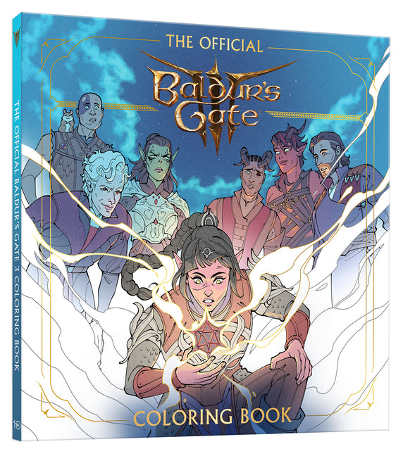 The Official Baldur's Gate 3 Coloring Book -- Official Dungeons & Dragons Licensed, Paperback