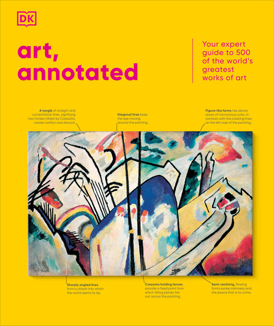 Art, Annotated: The World's 500 Greatest Paintings Explained -- DK, Hardcover