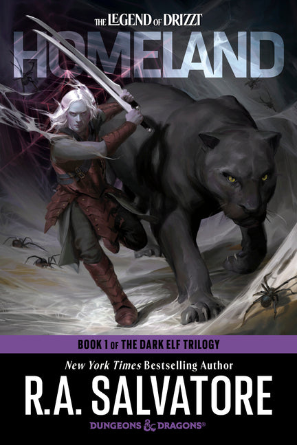 Homeland: Dungeons & Dragons: Book 1 of the Dark Elf Trilogy -- R. A. Salvatore, Paperback